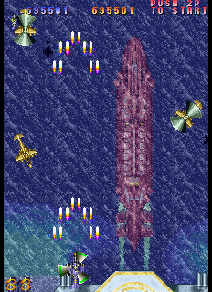 Twin Cobra II (Ver 2.1O 1995+11+30) Screenshot 1